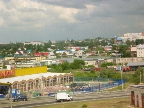 Барнаул. На спуске с нагорной части города
