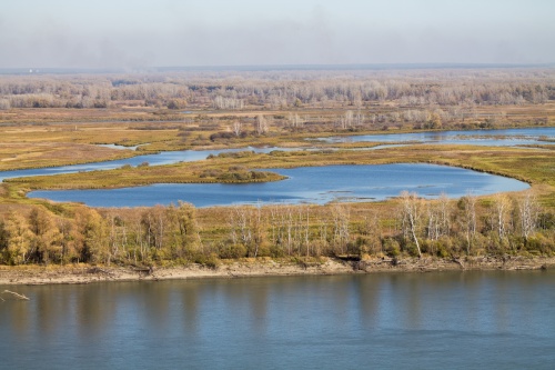 Барнаул. Пойменные озёра на правом берегу Оби